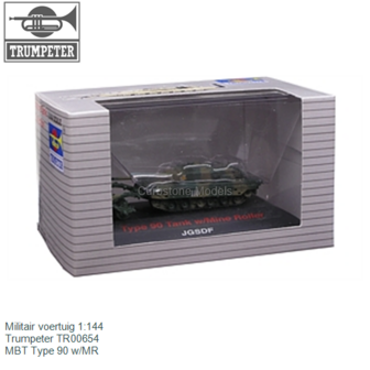 Militair voertuig 1:144 | Trumpeter TR00654 | MBT Type 90 w/MR