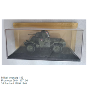 Militair voertuig 1:43 | Promocar 20141107_06 | 35 Panhard 178 6 1940