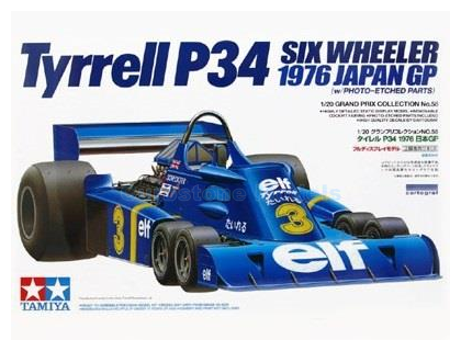 Modelauto 1:20 | Tamiya TAM20058 | Tyrrell P34 1976 #3