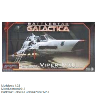 Modelauto 1:32 | Moebius moes0912 | Battlestar Galactica Colonial Viper MKII