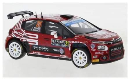 Modelauto 1:43 | IXO-Models RAM887.22 | Citro&euml;n C3 Rally2 WRC2 2023 #21 - Y.Rossel - A.Dunand 