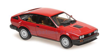 Modelauto 1:43 | Minichamps 940120140 | Alfa Romeo GTV 6 Rood 1983