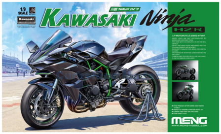 Bouwpakket 1:9 | MENG MT001 | Kawasaki H2 R Ninja 4897038552221 2018
