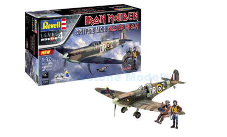 Bouwpakket 1:32 | Revell 05688 | Spitfire Mk.II Aces High Iron Maiden 1944