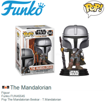 Figuur  | Funko FUN45545 | Pop The Mandalorian Beskar - T.Mandalorian