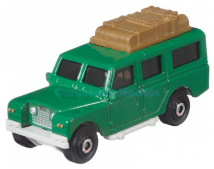 Modelauto 1:64 | Matchbox GNX09 | Land Rover Series II Green 1965