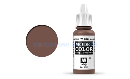  | Vallejo VAL 70846 | Acryllak Model Color Mahogany Brown
