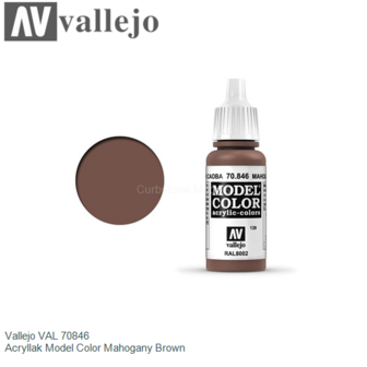  | Vallejo VAL 70846 | Acryllak Model Color Mahogany Brown