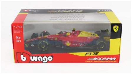 Modelauto 1:18 | Bburago 18-16811SM | Scuderia Ferrari F1-75 2022 #55 - C.Sainz