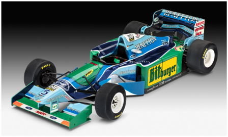Modelauto 1:24 | Revell 05689 | Benetton Sport B194 1994 #5-6 - J.Verstappen - M.Schumacher