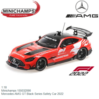 1:18 | Minichamps 155032090 | Mercedes AMG GT Black Series Safety Car 2022