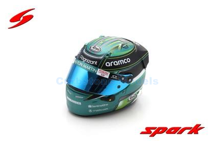 Helm 1:5 | Spark 5HF133 | Bell Helmet | Aston Martin Cognizant F1 Team 2023 - J.hawkins