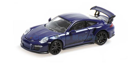 Modelauto 1:87 | Minichamps 870063228 | Porsche 911 GT3 RS Ultraviolet 2015