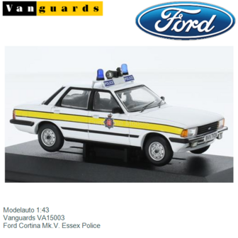 Modelauto 1:43 | Vanguards VA15003 | Ford Cortina Mk.V. Essex Police