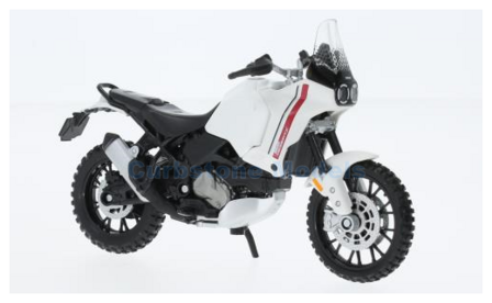 Motorfiets 1:18 | Maisto 22989 | Ducati DesertX Wit