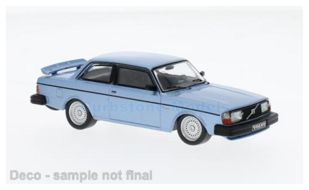 Modelauto 1:43 | IXO-Models CLC550N.22 | Volvo 240 Turbo Custom Metallic Bright Blue 1980
