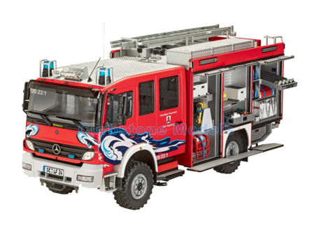 Bouwpakket 1:24 | Revell 07586 | Schlingmann TLF 16/25 Fire Truck FEUERWEHR 1998