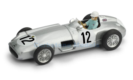 Modelauto 1:43 | Brumm R072C-CH | Mercedes Benz W196 1955 #1 - S.Moss