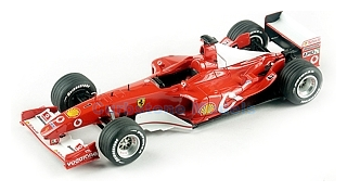 Bouwpakket 1:43 | Tameo TMK328 | Scuderia Ferrari F2003-GA 2003 #1 - R.Barrichello - M.Schumacher