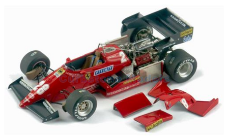 Bouwpakket 1:43 | Tameo TMK336 | Ferrari 126 C3 1983 - R.Arnoux - P.Tambay