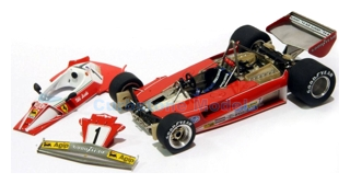 Bouwpakket 1:43 | Tameo TMK357 | Ferrari 312 T2 1974 #1 - N.Lauda - C.Regazzoni