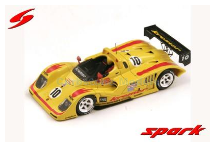 Modelauto 1:43 | Spark S0321 | Porsche Kremer K8 1995 #10 - J.L&auml;ssig - M.Werner - C.Bouchut - G.Lavaggi