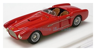 Bouwpakket 1:43 | Tameo TMK015 | Ferrari 340 Mexico Cabrio Rood 1953