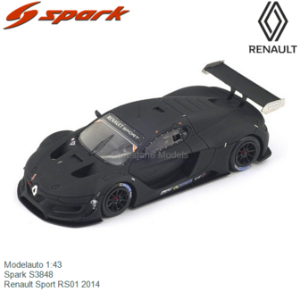 Modelauto 1:43 | Spark S3848 | Renault Sport RS01 2014