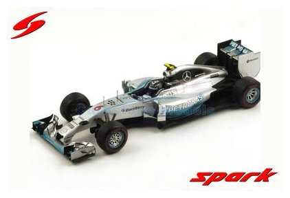 Modelauto 1:18 | Spark 18S141 | Mercedes AMG Petronas F1 W05 #6 - N.Rosberg