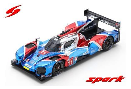 Modelauto 1:43 | Spark S7008 | BR Engineering BR1 AER LMP-1 | SMP Racing 2018 #11 - J.Button - M.Aleshin - V.Petrov
