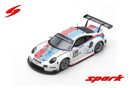 Modelauto 1:87 | Spark 87S153 | Porsche GT Team 911 RSR 2019 #94 - S.M&uuml;ller - M.Jaminet - D.Olsen