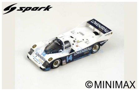 Modelauto 1:43 | Spark 43DA87 | Porsche 935 K3/80 1981 #14 - D.Bell - A.Holbert - C.Robinson - A.Unser JR