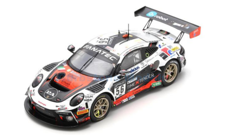 Modelauto 1:43 | Spark SB475 | Porsche 911 GT3 R | Dinamic Motorsport 2021 #56 - M.Pedersen - R.Dumas - A.Rizzoli
