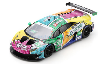 Modelauto 1:18 | Spark 18US009 | Lamborghini Hurac&aacute;n GT3 EVO | GEAR Racing 2020 - R.Frey - T.Calder&oacute;n - C.Nielsen - K.Leg
