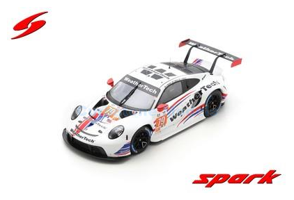 Modelauto 1:18 | Spark 18S821 | Porsche 911 RSR-19 LMGTE-AM | WeatherTech Racing 2022 #79 - J.Andlauer - C.MacNeil - T.Merrill