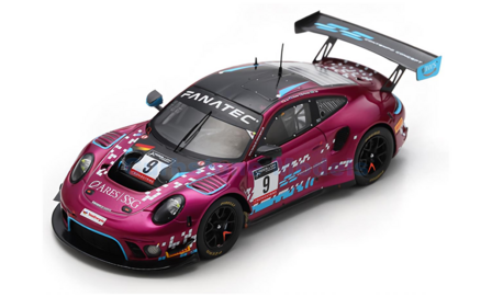 Modelauto 1:43 | Spark SB535 | Porsche 911 GT3 R | Herberth Motorsport 2022 #9 - J.Evans - A.Au - D.Pereira - K.Tse