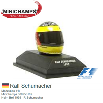 Modelauto 1:8 | Minichamps 308953102 | Helm Bell 1995 - R.Schumacher
