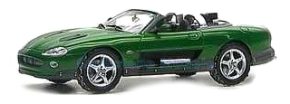 Modelauto 1:43 | Minichamps 400130230 | Jaguar XKR Groen 2002 - J.Bond