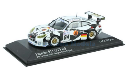 Modelauto 1:43 | Minichamps 400046984 | Porsche 911 GT3 RS | Seikel Motorsport 2004 #84 - A.Bagnall - A.Burgess - P.Collin
