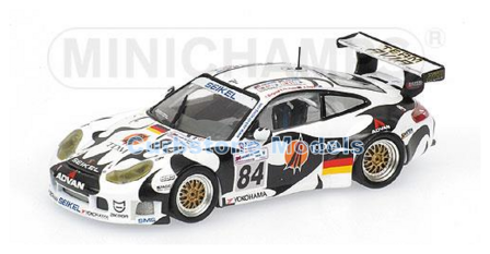 Modelauto 1:43 | Minichamps 400046984 | Porsche 911 GT3 RS | Seikel Motorsport 2004 #84 - A.Bagnall - A.Burgess - P.Collin