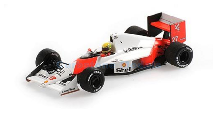 Modelauto 1:43 | Minichamps 547904127 | McLaren MP4/5B 1990 #27 - A.Senna