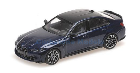 Modelauto 1:43 | Minichamps 410020201 | BMW M3 Blue 2020