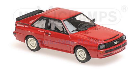 Modelauto 1:87 | Minichamps 870014120 | Audi Quattro Sport Red 1984