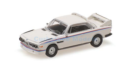 Modelauto 1:87 | Minichamps 870020124 | BMW 3.0 CSL White 1973