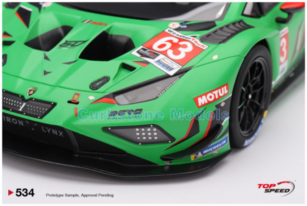 1:18 | Top Speed TS0534 | Lamborghini Hurac&aacute;n GT3 EVO 2 | Iron Lynx 2023 #63 - R.Grosjean - M.Bortolotti - A.Caldarelli - J.Pe