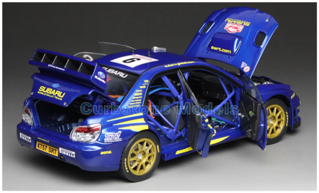 Modelauto 1:18 | Sunstar 5581 | Subaru WRT Impreza WRC07 2008 #6 - C.Atkinson - S.Prevot