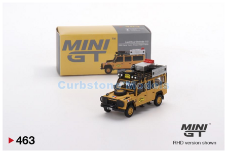 Modelauto 1:64 | MiniGT MGT00463 | Land Rover Defender 110 | Team Frence 1989