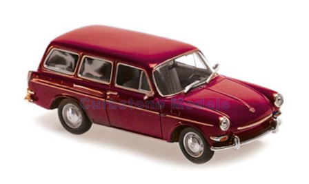 Modelauto 1:43 | Minichamps 940055311 | Volkswagen 1600 Variant Rood 1966