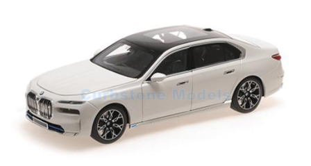 Modelauto 1:43 | Minichamps 410024200 | BMW I7 Grey Metallic 2023