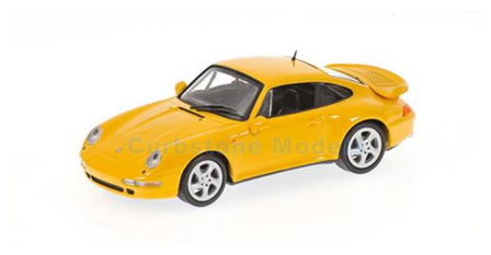 Modelauto 1:12 | Minichamps 127069102 | Porsche 911 Turbo (993) Yellow 1995